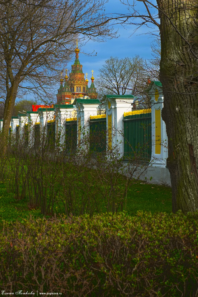 Peterhoff. Temple Svv. Pyotr and Pavel