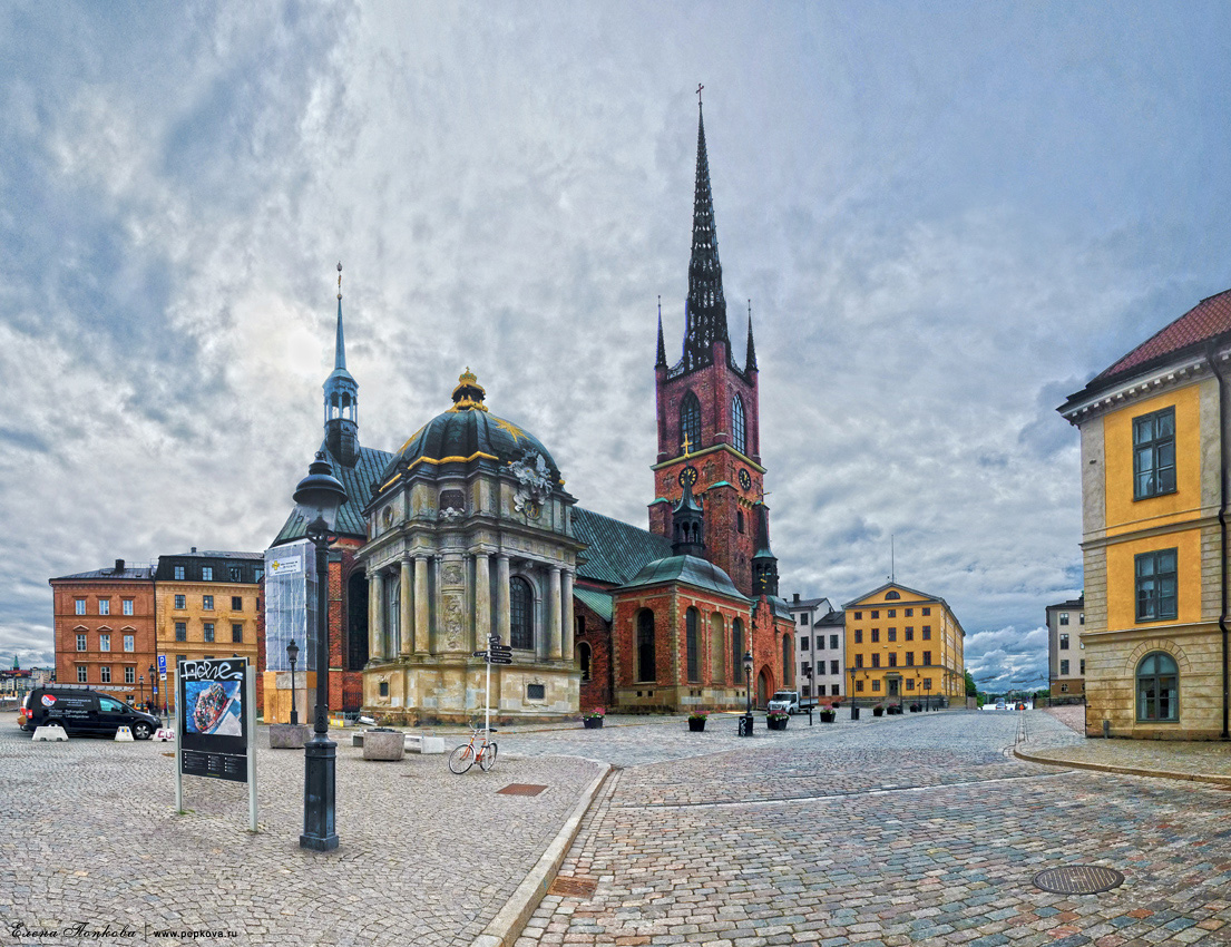 Стокгольм. Риддархольмская церковь
