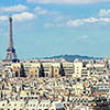 Вид на Париж с Нотр-Дам де Пари