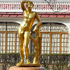 Статуя "Апполон" перед дворцом "Монплезир"